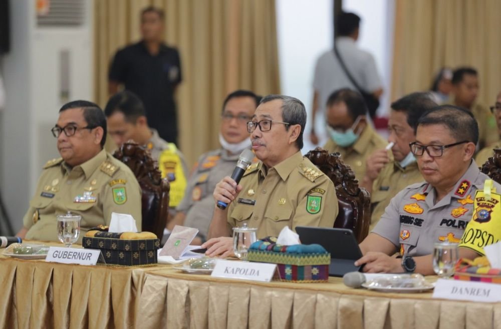 Penanganan-Covid-19,-Pemprov-Riau Siapkan-Anggaran-Rp80-Miliar
