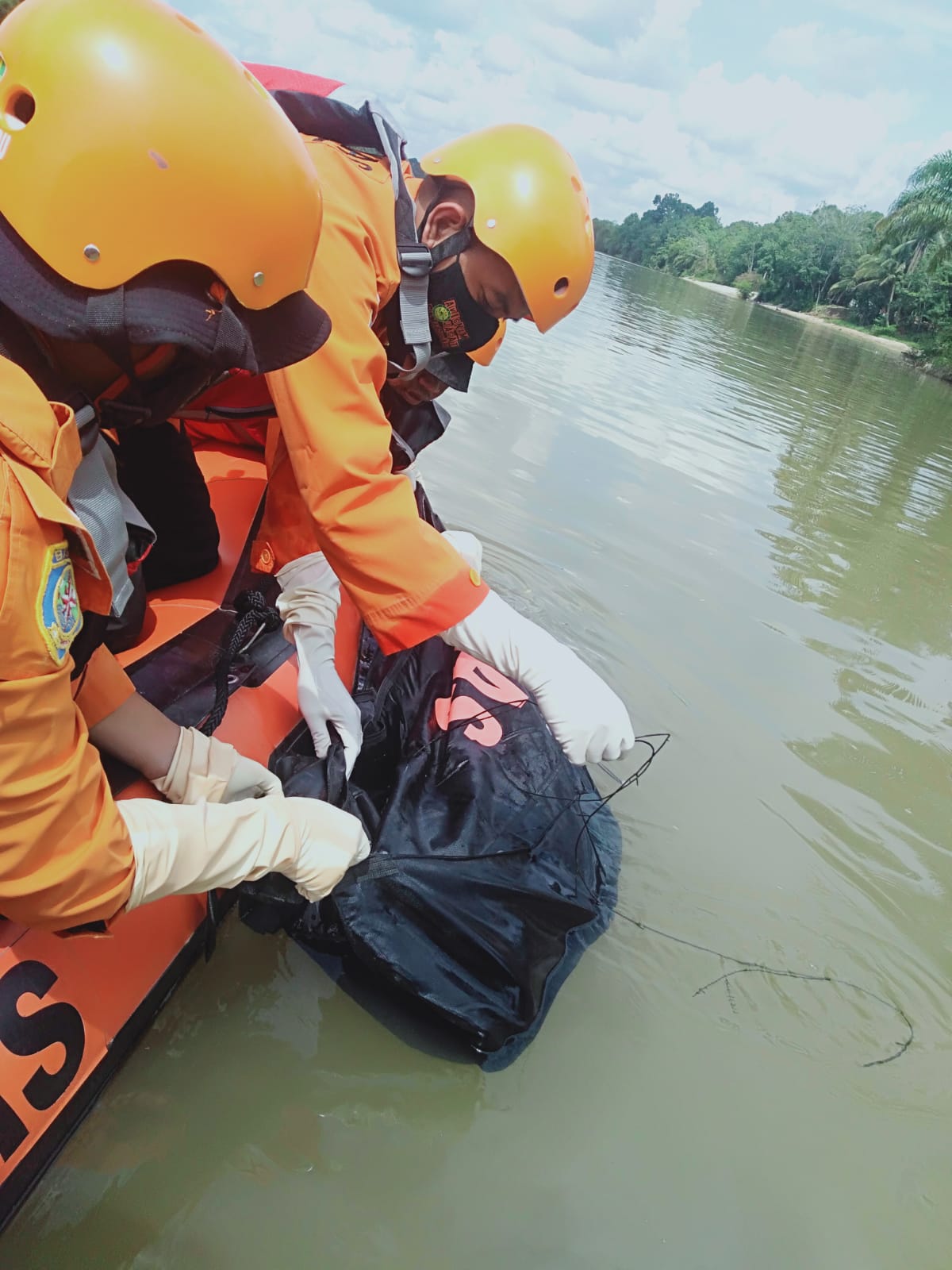 Korban Tenggelam di Sungai Kampar, Riau, Akhirnya Ditemukan Mengapung