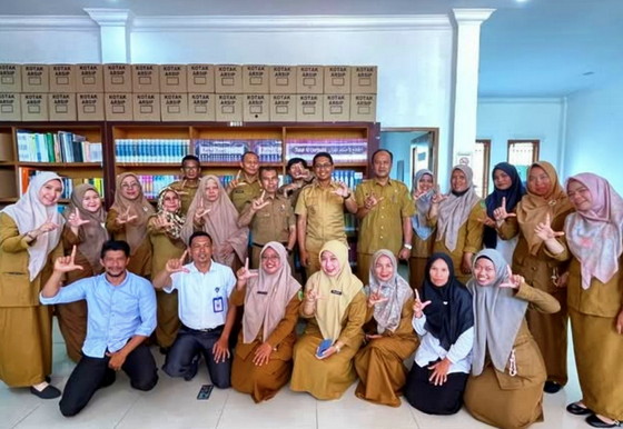 Wabup Rokan Hilir Apresiasi Peningkatan Layanan Perpustakaan Daerah, Dorong Budaya Literasi