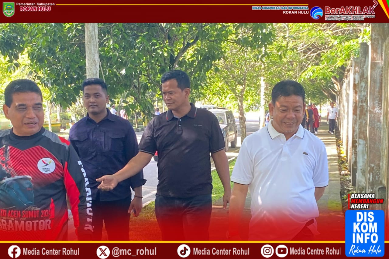 Wakil Bupati Rohul Intruksikan Atasi Sampah di Sekitar Taman Hutan Kota Pasir Pengaraian
