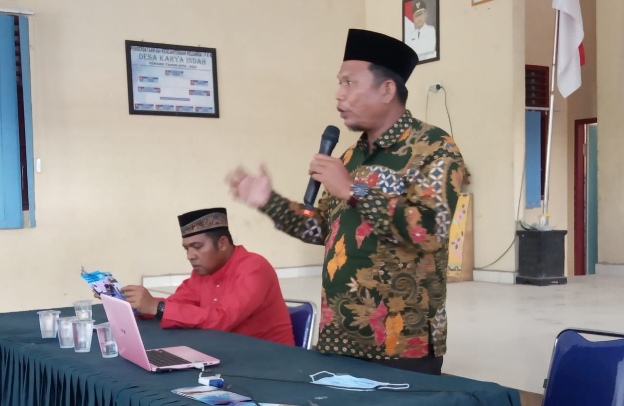 Ketua Komisi I DPRD Kampar Sosialisasi Dampak Bahaya Narkoba