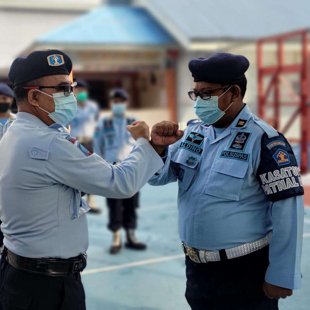 Satops Patnal Pas Lapas Kelas II B Teluk Kuantan Resmi Dikukuhkan
