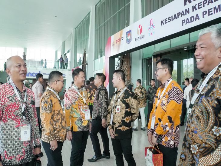 Pj Bupati Kampar Ikuti Rakor Pemilu Serentak Dengan Bawaslu RI, Berikut Dikatakan Hambali