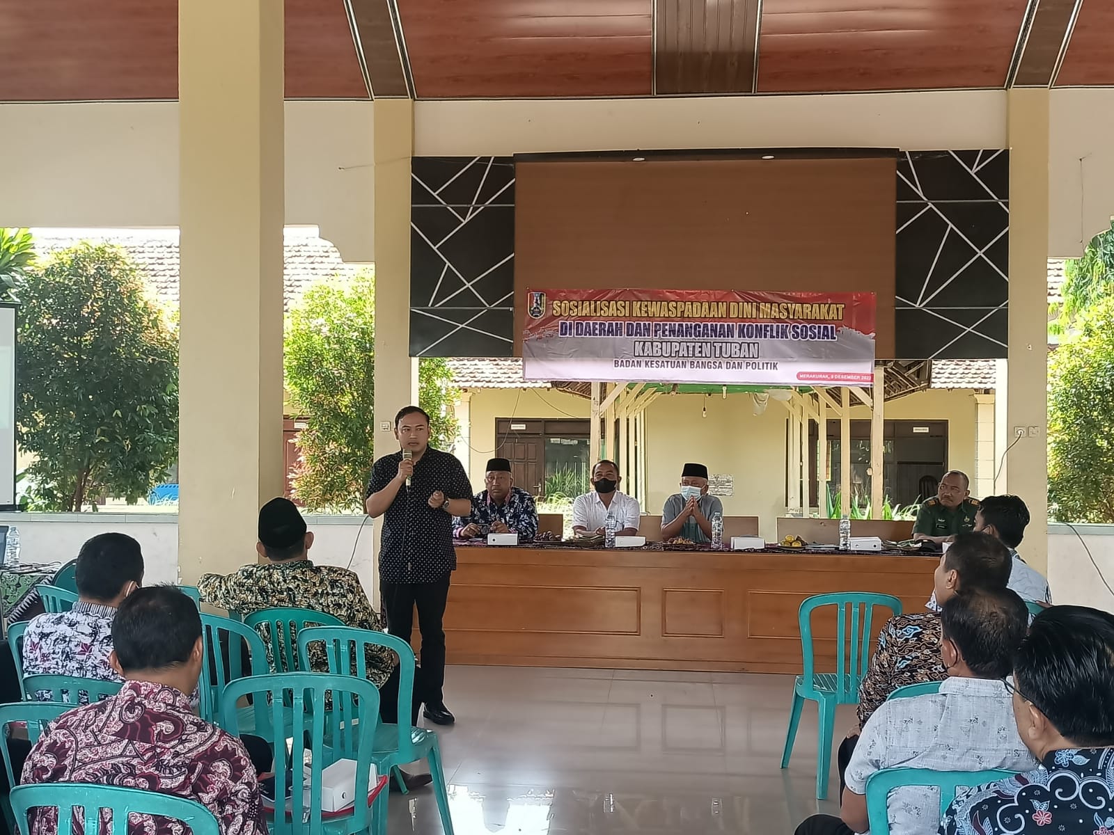 Kejari Tuban Hadiri Kegiatan Sosialisasi Kewaspadaan Dini Masyarakat di Daerah dan Konflik Sosial