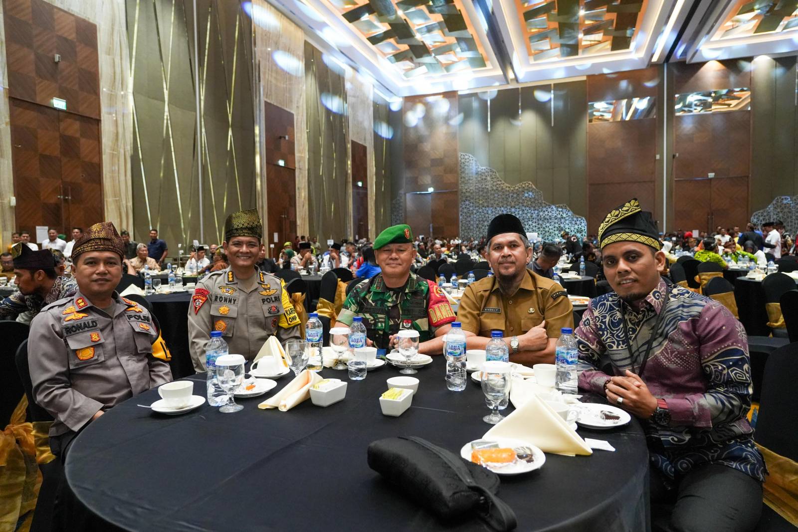 Staf Ahli Bupati Kampar, Readel Fitei Hadiri Kegiatan Deklarasi Pilkada