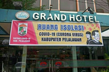 Hotel Isolasi Covid-19 di Pelalawan Sudah Tampung 4 Pasien OTG