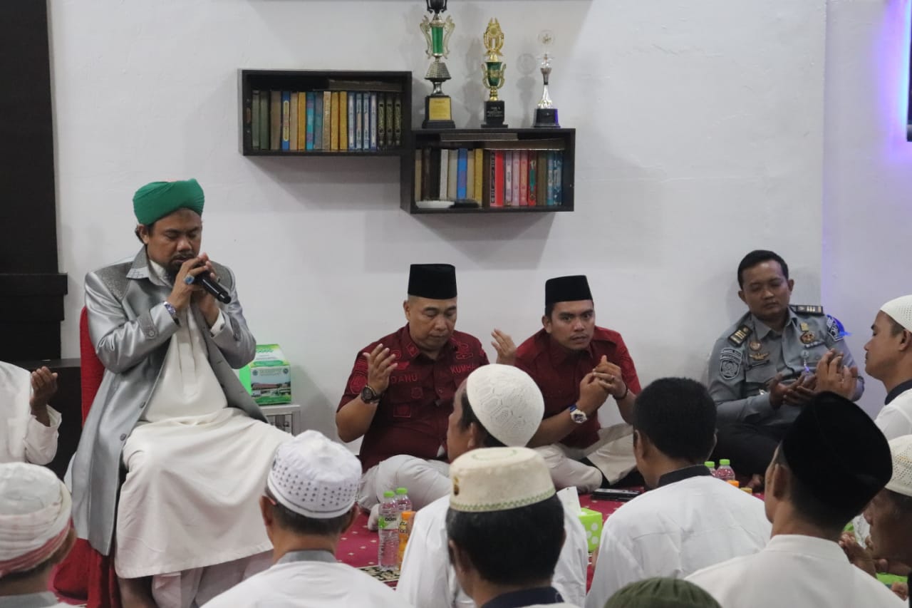 KH Abdurahman Al- Banjari Beri Tausiah Kepada Ratusan WBP Lapas Pasir Pengaraian