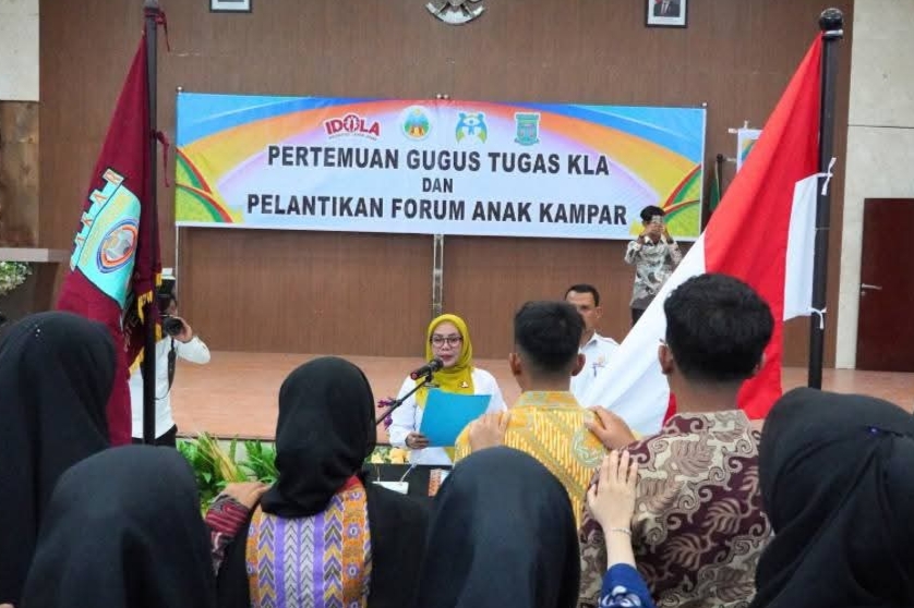 Targetkan Predikat KLA 2026 Naik Kelas, Berikut Pesan Wabup Kampar Wujudkan Kabupaten Layak Anak