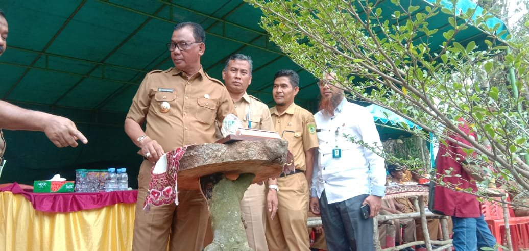 Bupati Rohil, Tingkatkan Kawasan Hutan Kota Jadi Tempat Wisata Rekreasi
