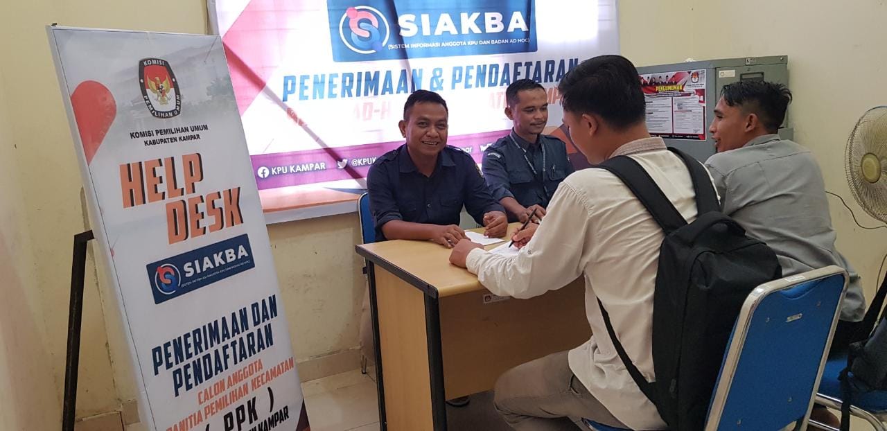 Baru di Hari Ketiga, 449 Orang Sudah Melamar Untuk Jadi PPK di Kabupaten Kampar