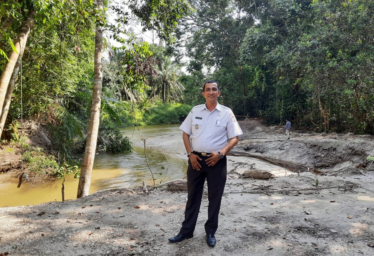 Manfaatkan Potensi yang Ada, Kades Petapahan Kembangkan Objek Wisata Sungai Emas