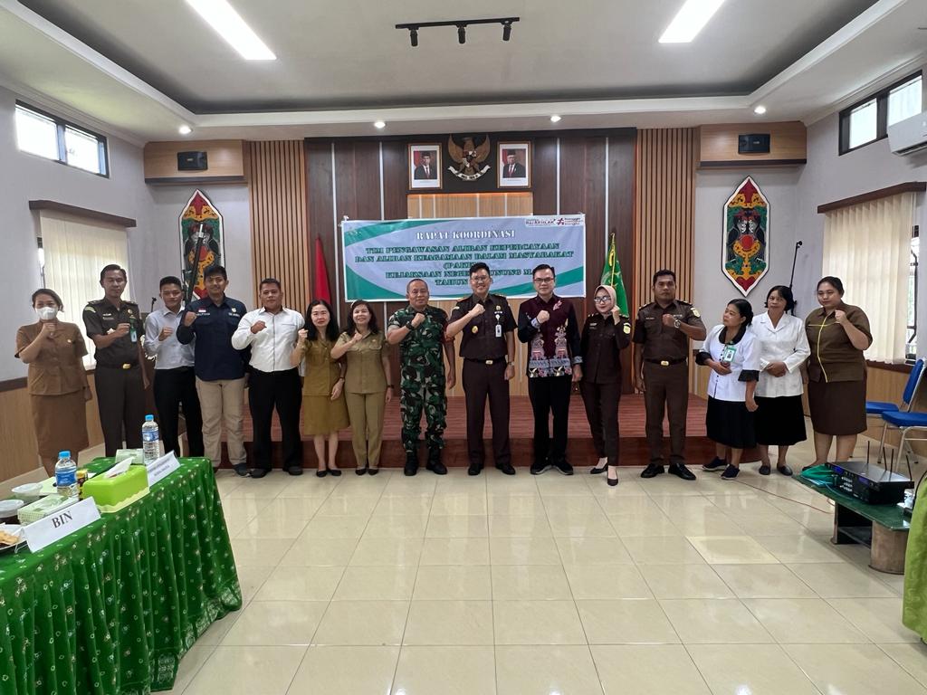 Awasi Aliran Menyimpang, Kejari Gumas Gelar Rakor bersama Tim Pakem