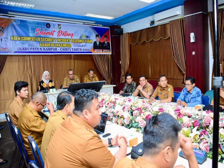 Tindaklanjuti Keamanan Siber, Diskominfo Kampar Bentuk Agen CSIRT dan Tingkatkan Kapasitas
