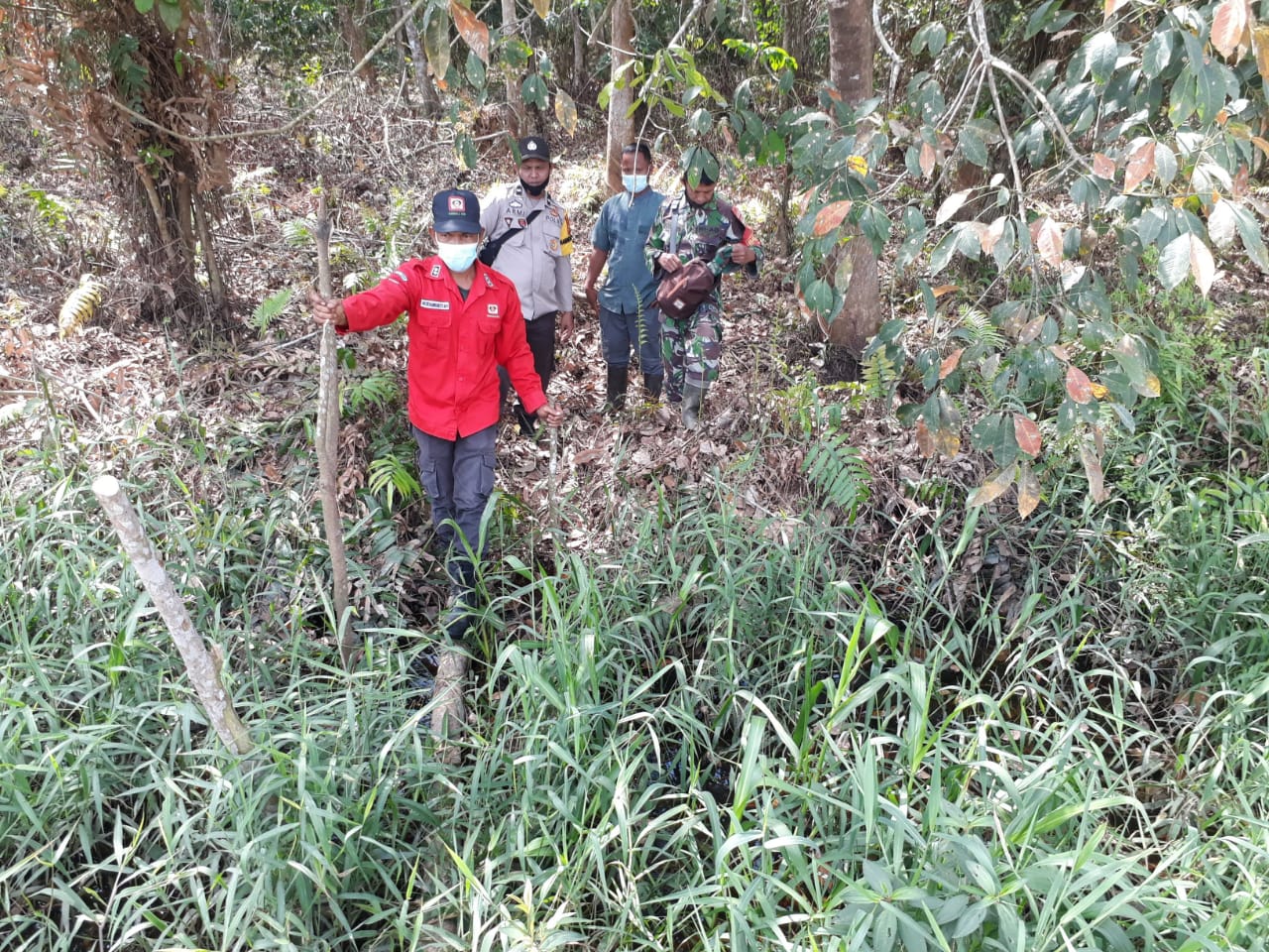 Patroli Terpadu Babinsa dan Tim Gabungan di Wilayah yang Rawan Karhutla