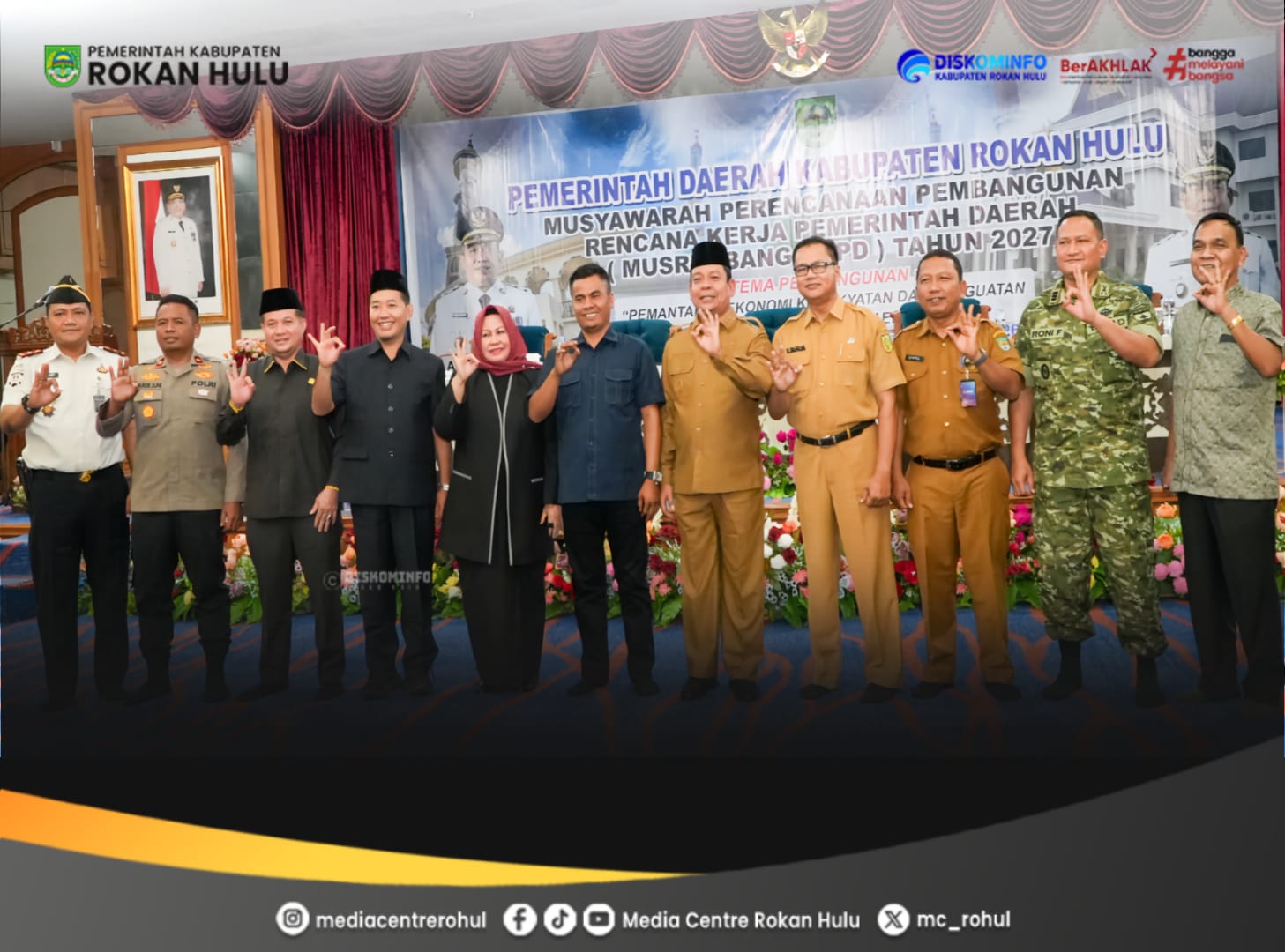 Wabup Syafaruddin Poti Buka Musrenbang RKPD Tahun 2027, Fokus pada Ekonomi Kerakyatan