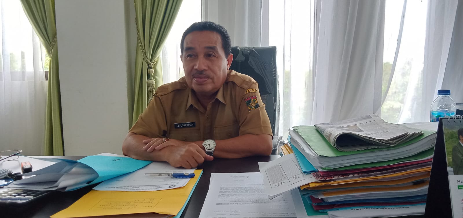 Vaksinasi Tahun 2022 Capai 90 Persen, Disbunnak Keswan Kampar Terus Memberikan KIE Kepada Masyarakat