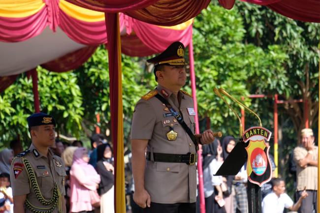 Kapolda Banten, Resmi Buka Pendidikan Pembentukan Bintara Polri Ta. 2019
