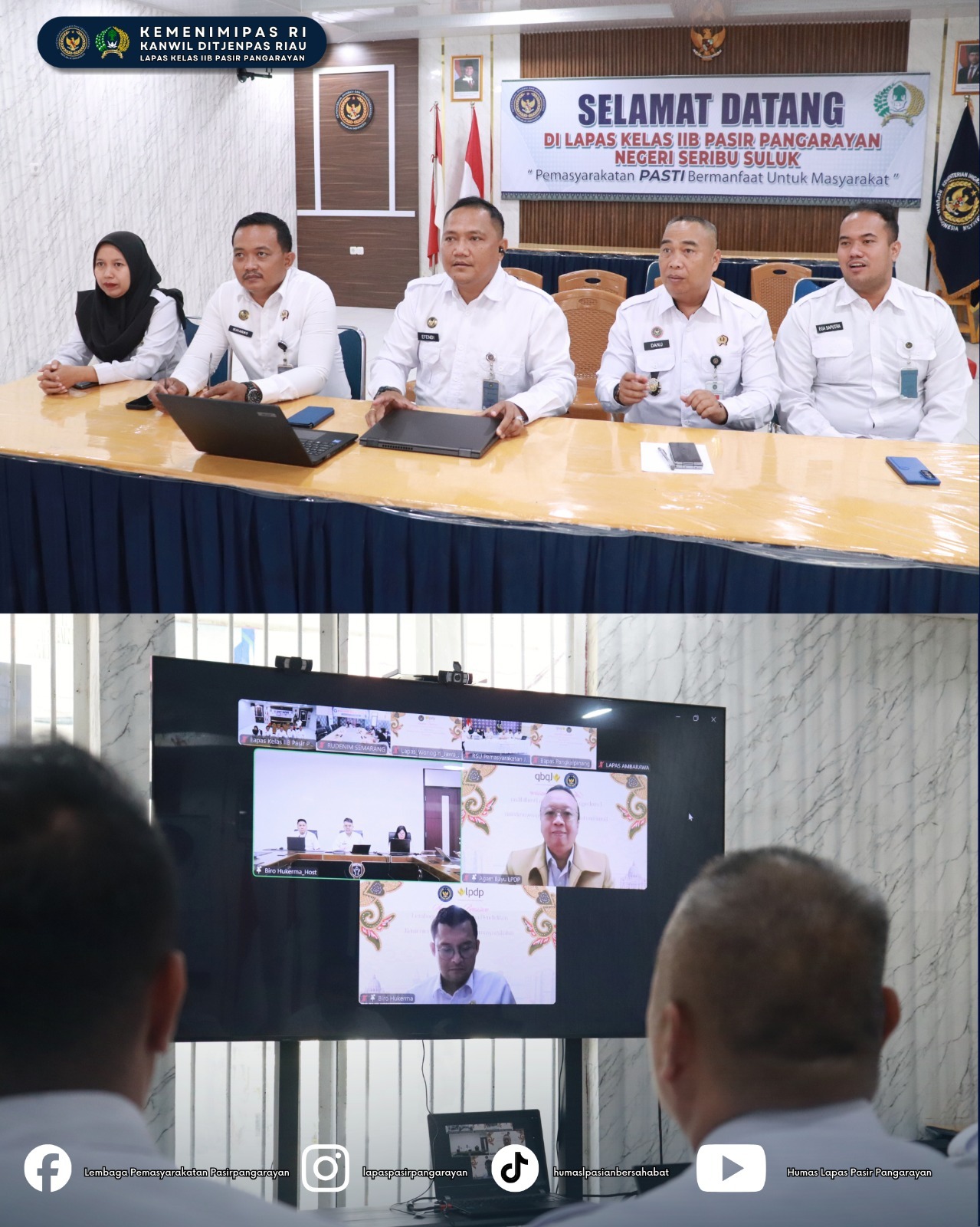 Sosialisasi LPDP, Lapas Pasir Pangaraian Siap Studi Lanjut