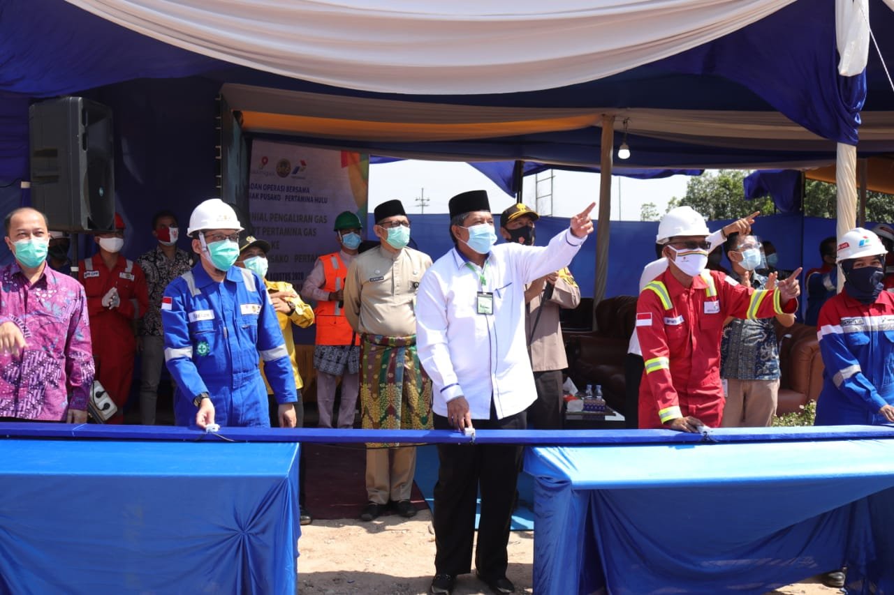 Pertagas Alirkan Gas ke BOB Siak Pusako, Alfedri: Hemat 12 Juta Dolar Pertahun