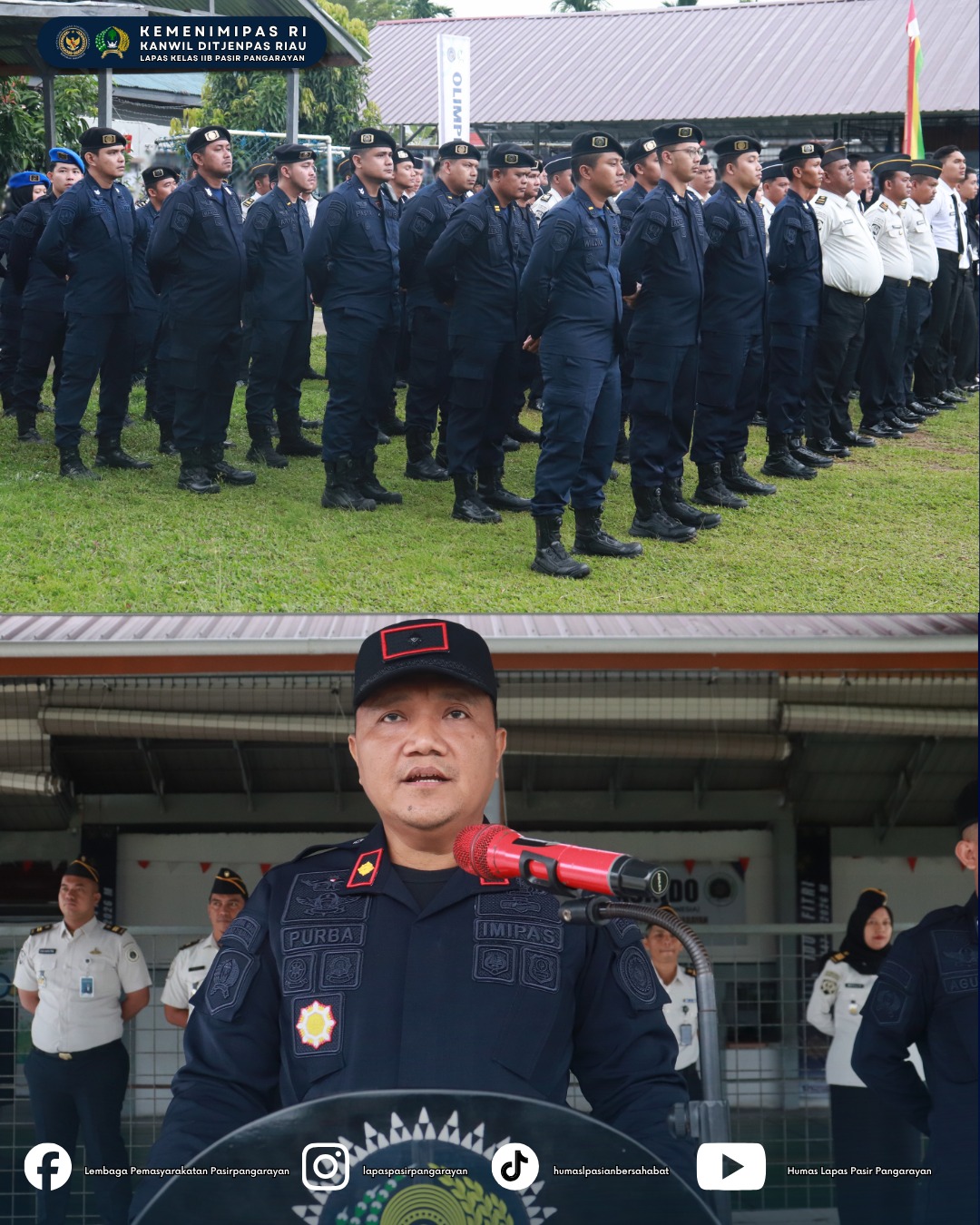 Komitmen Bersama, Lapas Pasir Pengaraian Bebas Narkoba dan Handphone