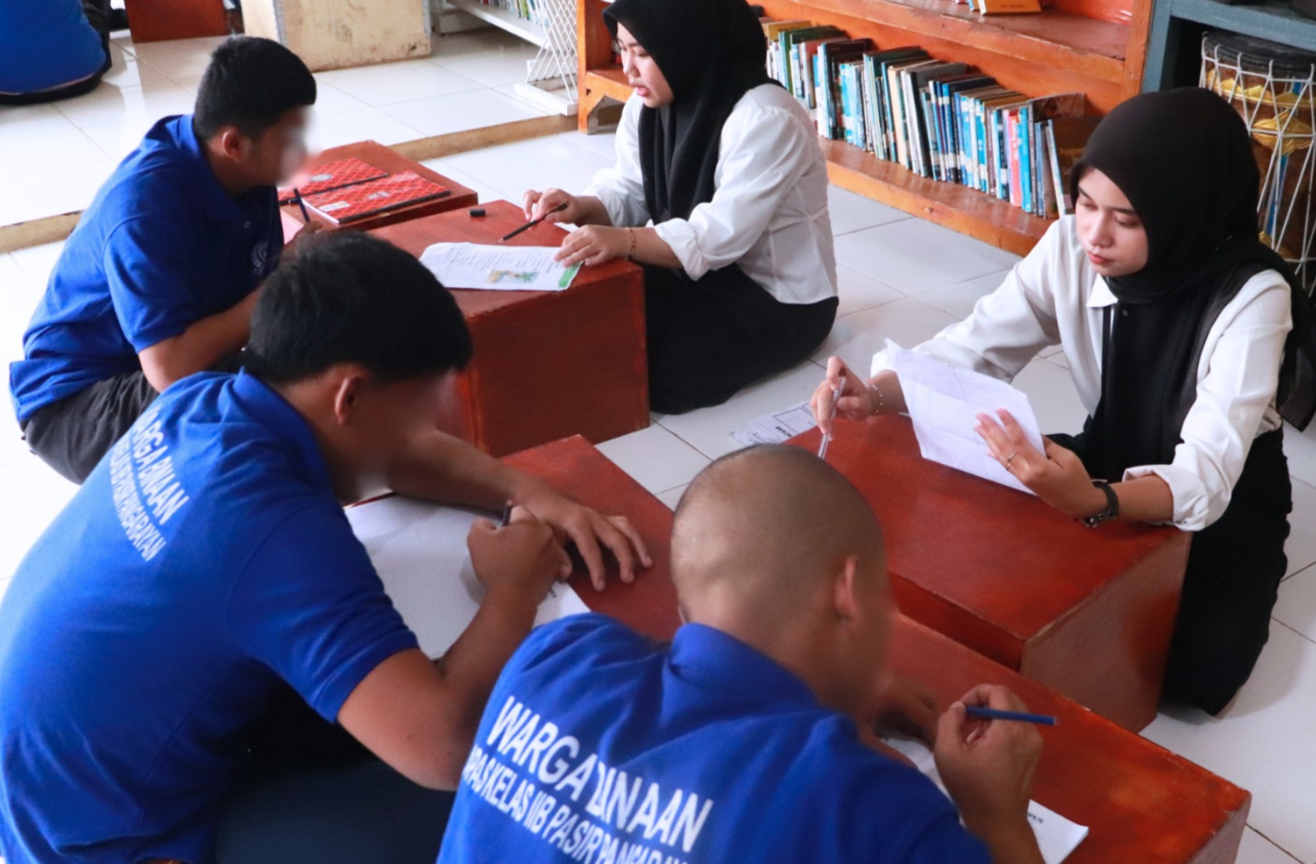 Berantas Buta Aksara, Lapas Pasir Pangaraan Laksanakan Kegiatan Belajar bagi Warga Binaan