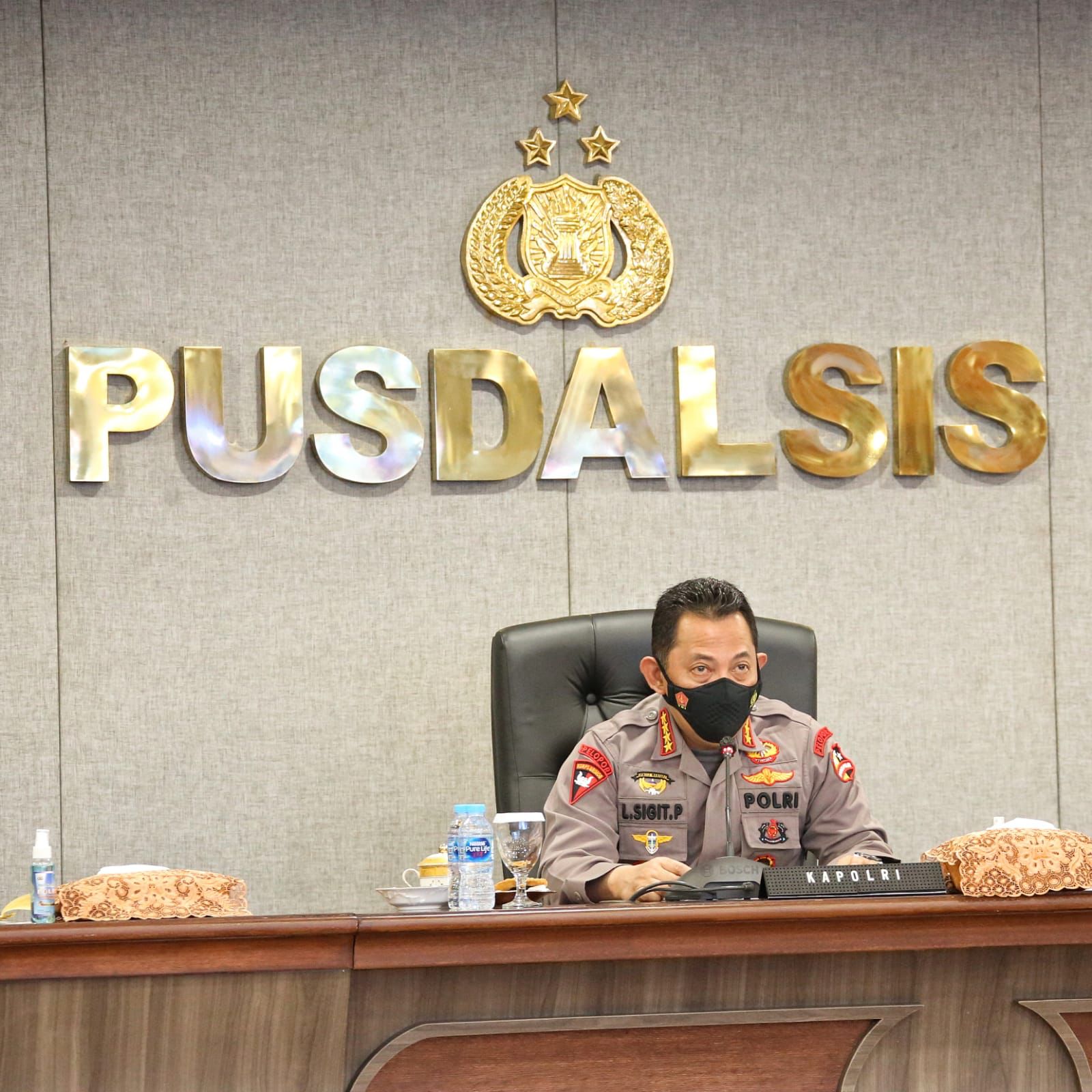 Antisipasi Lonjakan Covid-19, Kapolri Tekan Jajarannya Untuk Tetap Meyiapkan Segala Upaya
