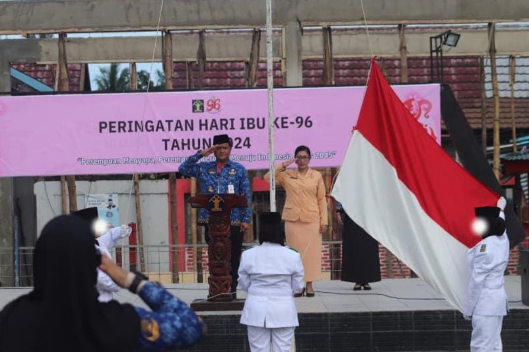 Peringatan Hari Ibu ke-96 Tahun 2024 Lapas Pasir Pangaraian Laksanakan Upacara