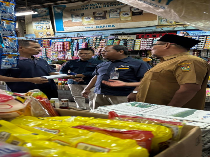 Pastikan Ketersediaan Stok Stabilitas Harga Beras dan Minyak, Dinas Perdagangan Kampar Lakukan Sidak