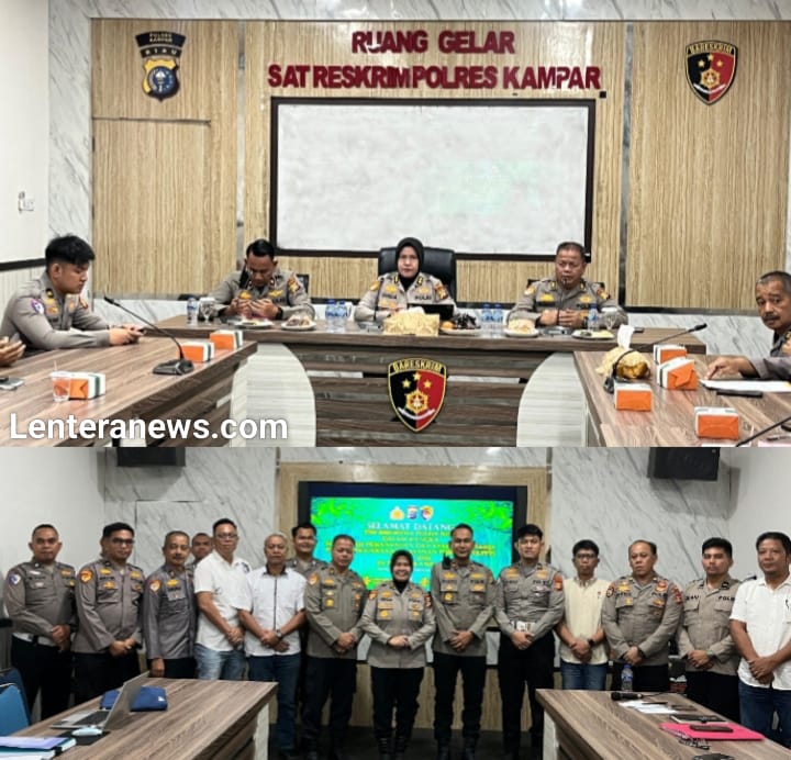 Tim Kabag RBP Rorena Polda Riau Bersama Polres Kampar Siap Berikan Pelayanan Terbaik