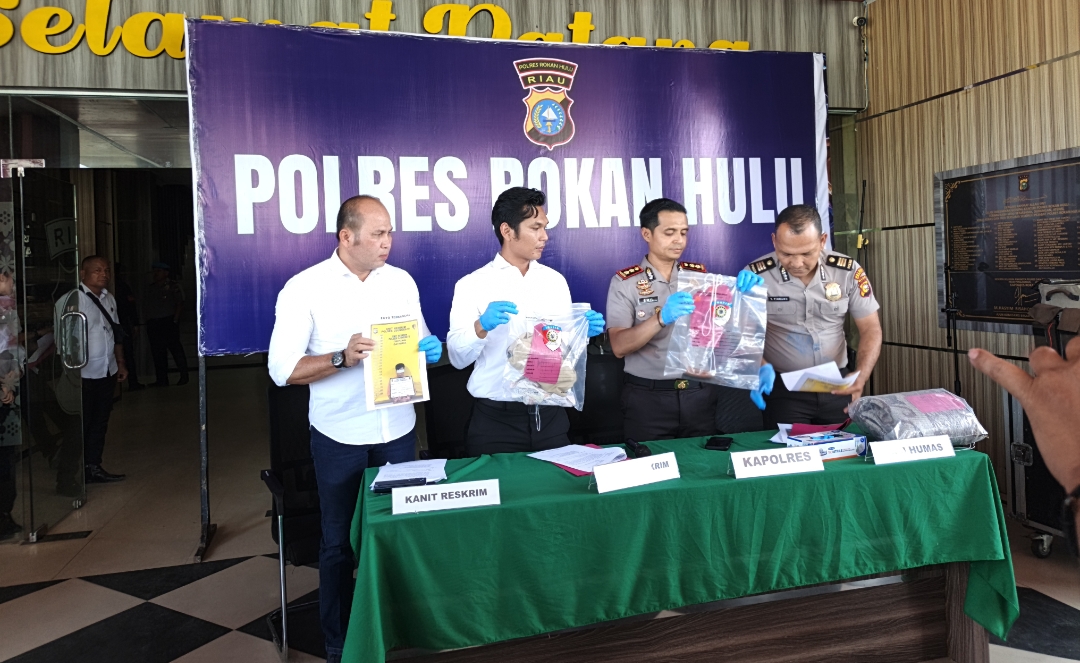 Kejar hingga Nias, Polisi Ringkus Suami Siri Pelaku Pembunuhan IRT di Rokan Hulu