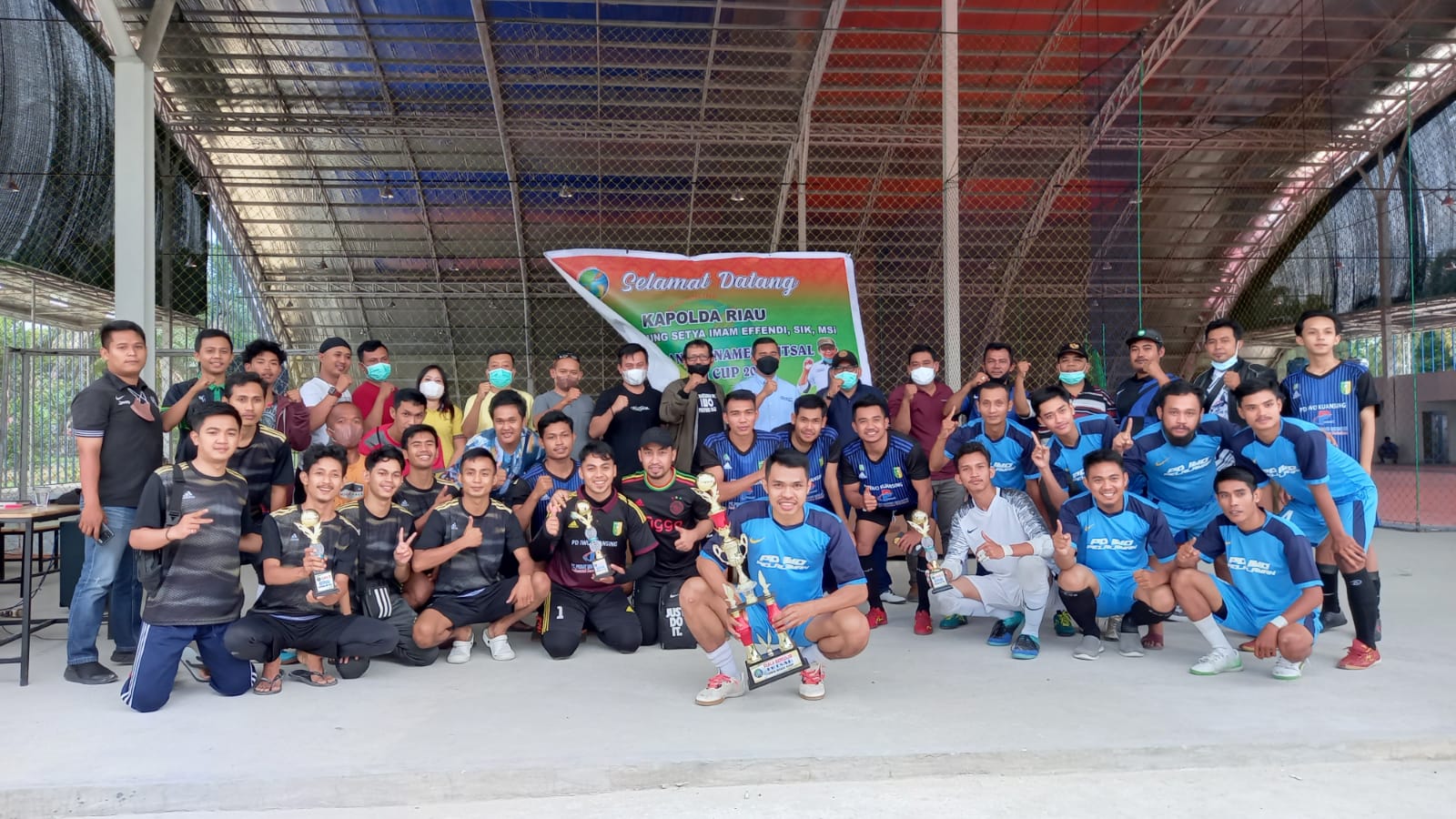 Turnamen Futsal IWO Riau Cup 1 Selesai Digelar, PD Pelalawan Raih Juara 1 dan Piala Bergilir