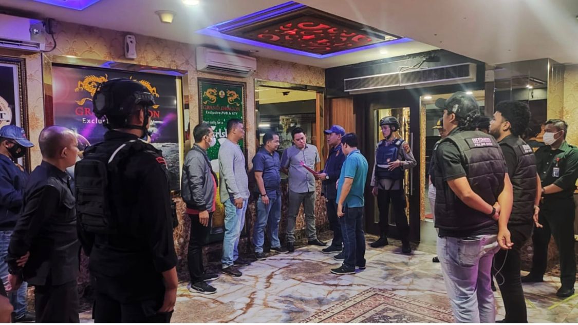 Direskrimum Polda Riau Gelar Operasi Pekat Ditempat Hiburan Malam