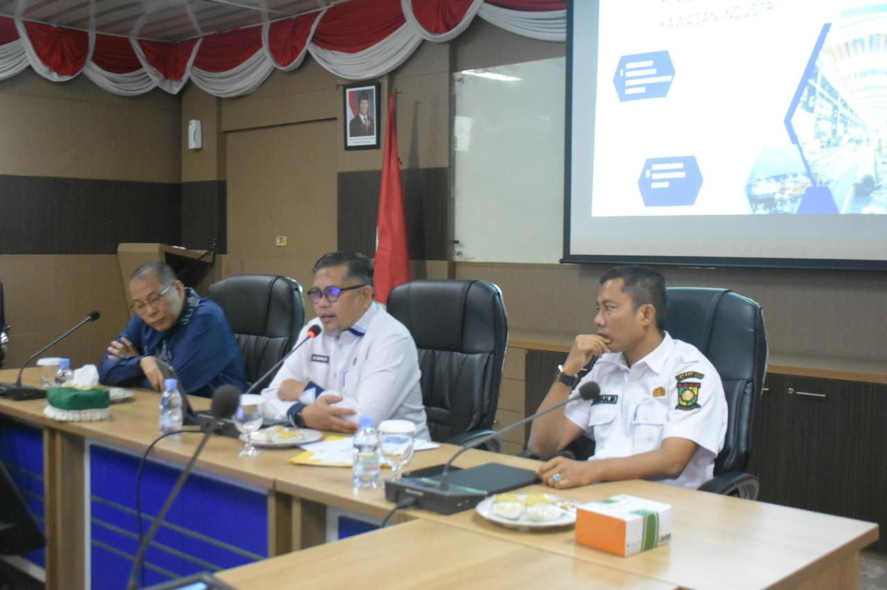 Wakili Pj Bupati, Kadis Perinaker Kampar Pimpin Rapat Koordinasi Terkait Rencana Peresmian KIPK