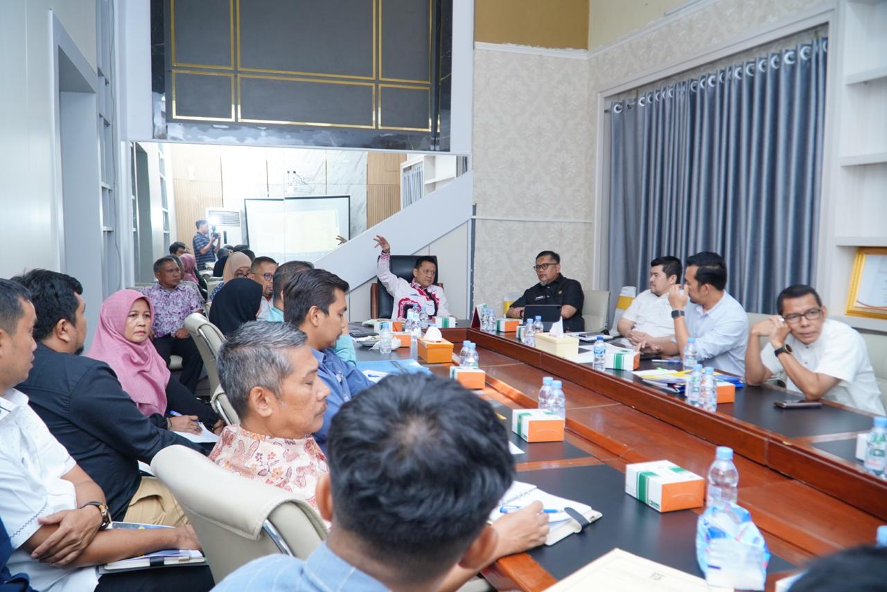 Rencana Pengembangan Kawasan Industri di Kampar, Pj Bupati Hambali Pimpin Rapat