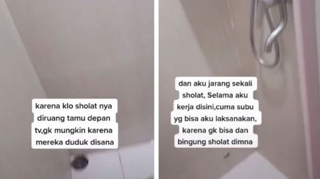Viral ART Salat di WC karena Diduga Tak Dibolehkan Majikan