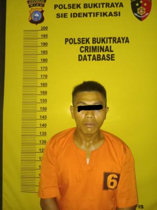 Pelaku Pencurian Diamankan Polisi Setelah Melakukan Aksinya.