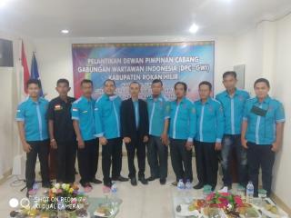 DPC GWI Rohil  Resmi Dikukuhkan, Ini Harapan Ketua DPD