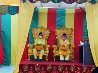 Tepung Tawar di LAM Bengkalis,Eet; Jangan Berpecah Lagi Insya Allah Pecah Telow