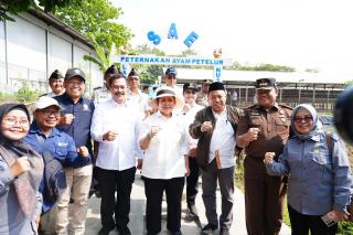 Titiek Soeharto Soroti Sukses Pembinaan dan Ketahanan Pangan di Nusakambangan
