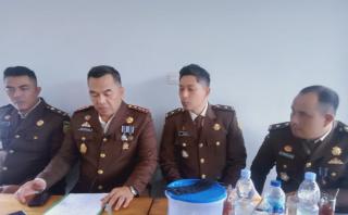 Konferensi Pers Memperingati HBA Ke 62, Kejari Kampar Ungkap Capaian Kinerja Januari Sampai Juli