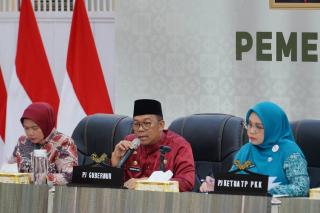 Rakor Tim Penggerak PKK, Bahas Optimalisasi Pemenuhan Pelayanan Dasar Kepada Masyarakat