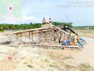  Polres Kuansing Ingatkan  Kesadaran Hukum Terhadap  Pekerja Dompeng Peti Emas