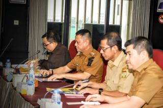 Pj Bupati Kampar Berikan Laporan ke Kemendagri Melalui Irjen Inspektorat Triwulan lll