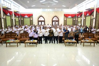 Kadis Bunnak Keswan Kampar Hadiri Sosialisasi Pengembangan Tanaman Hortikultura Yang Dibuka Bupati