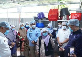 Wakil Bupati Kampar, Misharti Pimpin Monitoring dan Evaluasi Program Makan Bergizi Gratis di Tapung