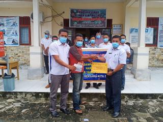 Penyalurkan BLT Tahap Ke III Kampung Harapan Berjalan Lancar