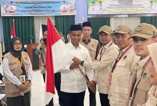Jemaah Calon Haji Kloter V Embarkasi Batam Dilepas Bupati Kampar