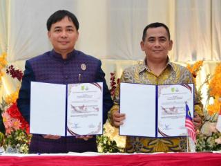 UPT SMP Negeri 1 Bangkinang Kota Jadi Tuan Rumah Pertukaran Pelajar di Tiga Negara