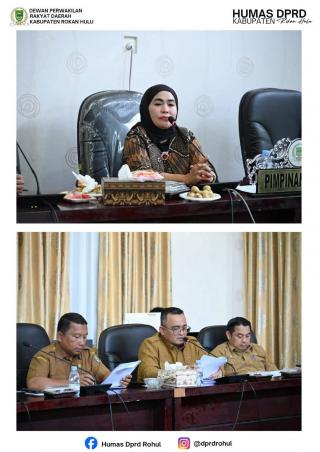 DPRD Rohul Tindaklanjuti Evaluasi Gubernur terhadap Ranperda APBD 2026