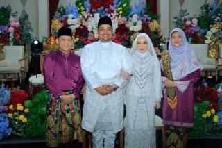 Pj Bupati Kampar Hadiri Resepsi Pernikahan Tengku Dedy Ardiansyah dan Glien Exsel Julio Marshanda